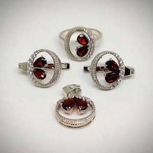 Jewellery Set (Ring, Earring, Pendant) 05