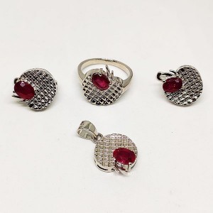 Jewellery Set (Ring, Earring, Pendant) 10