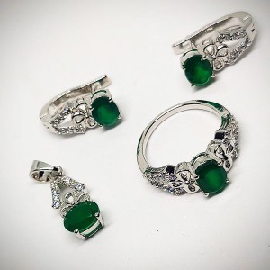 Jewellery Set (Ring, Earring, Pendant) 11