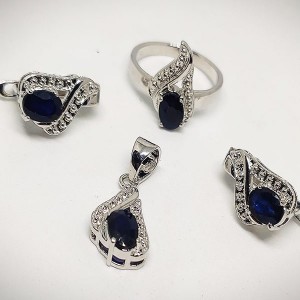 Jewellery Set (Ring, Earring, Pendant) 14